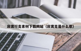 咸阳寂寞行走素材下载网站（寂寞走是什么歌）